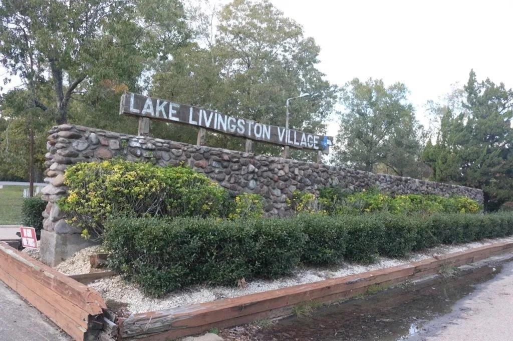 a view of a street sign under a large tree