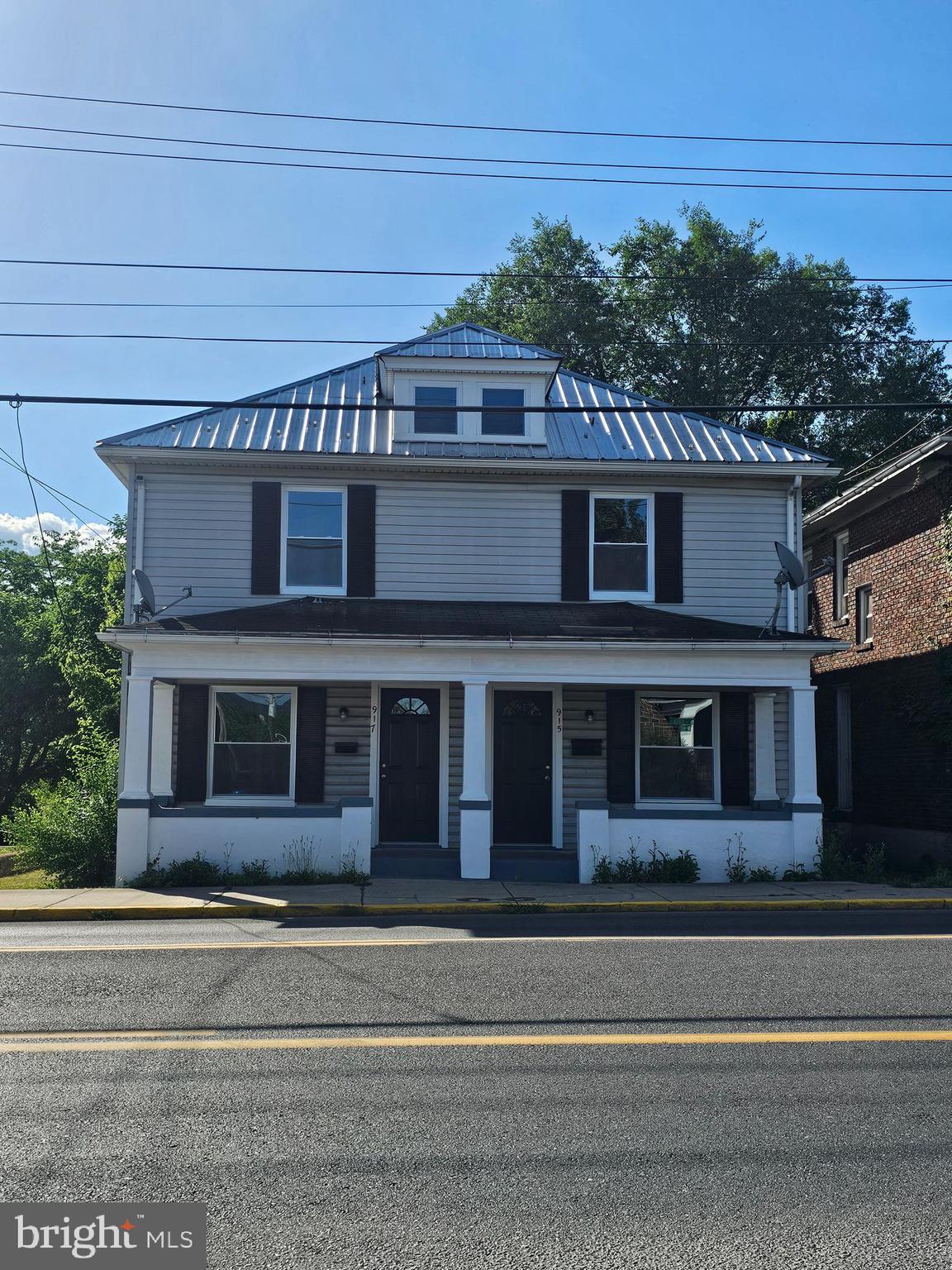 front view of a house