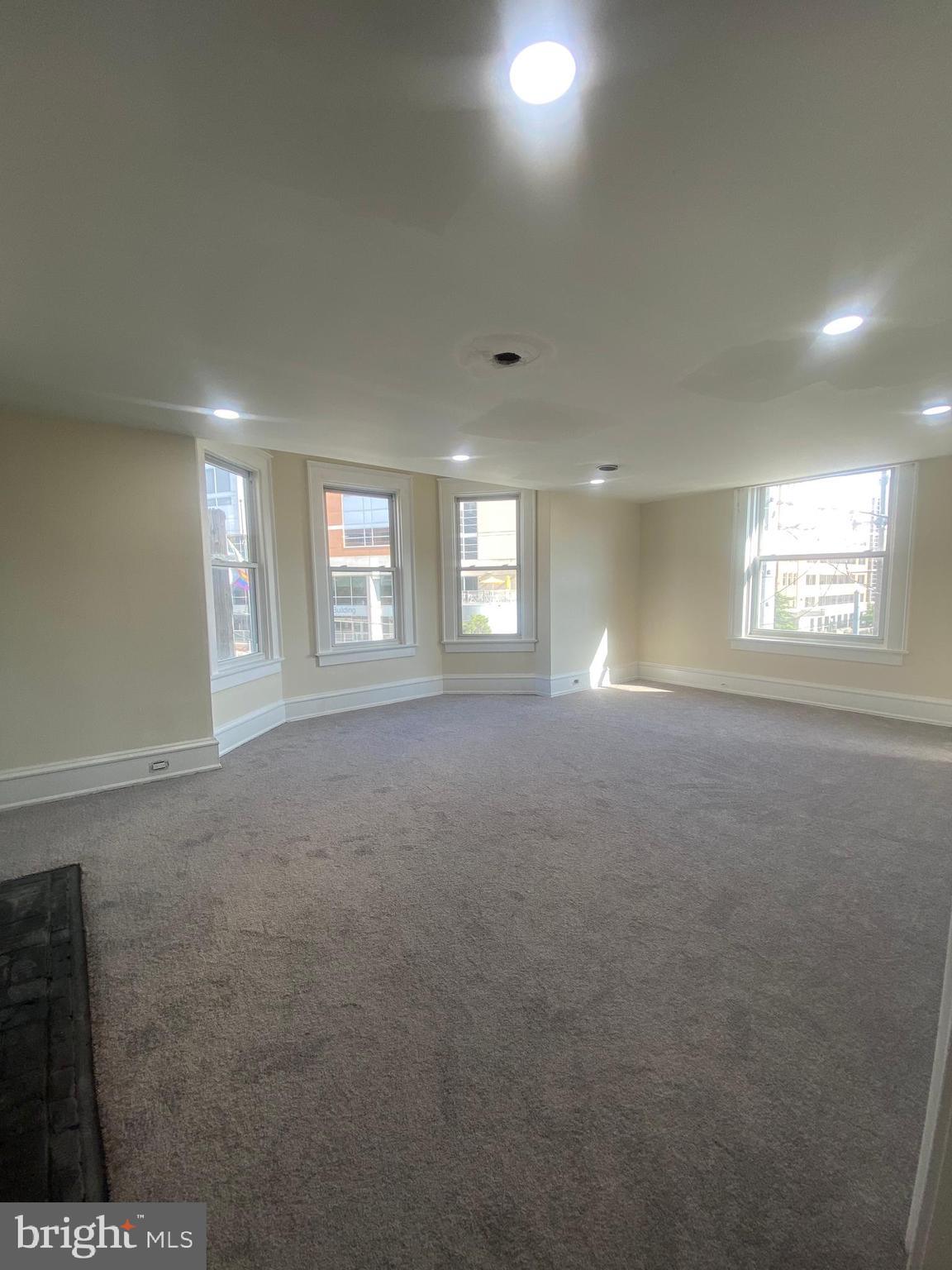 a view of livingroom and window