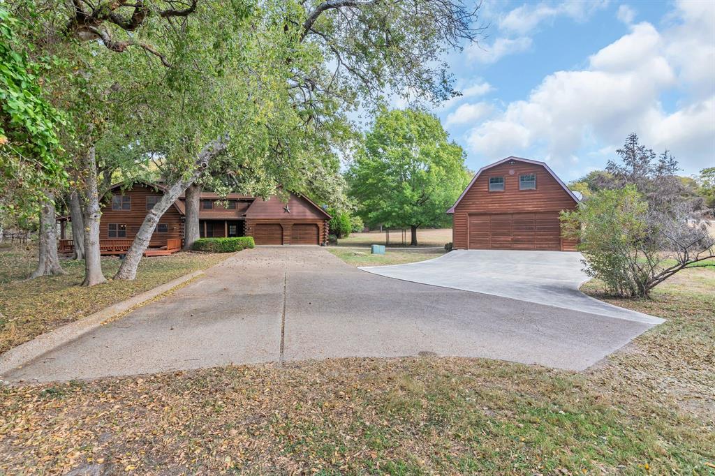 a house with a yard