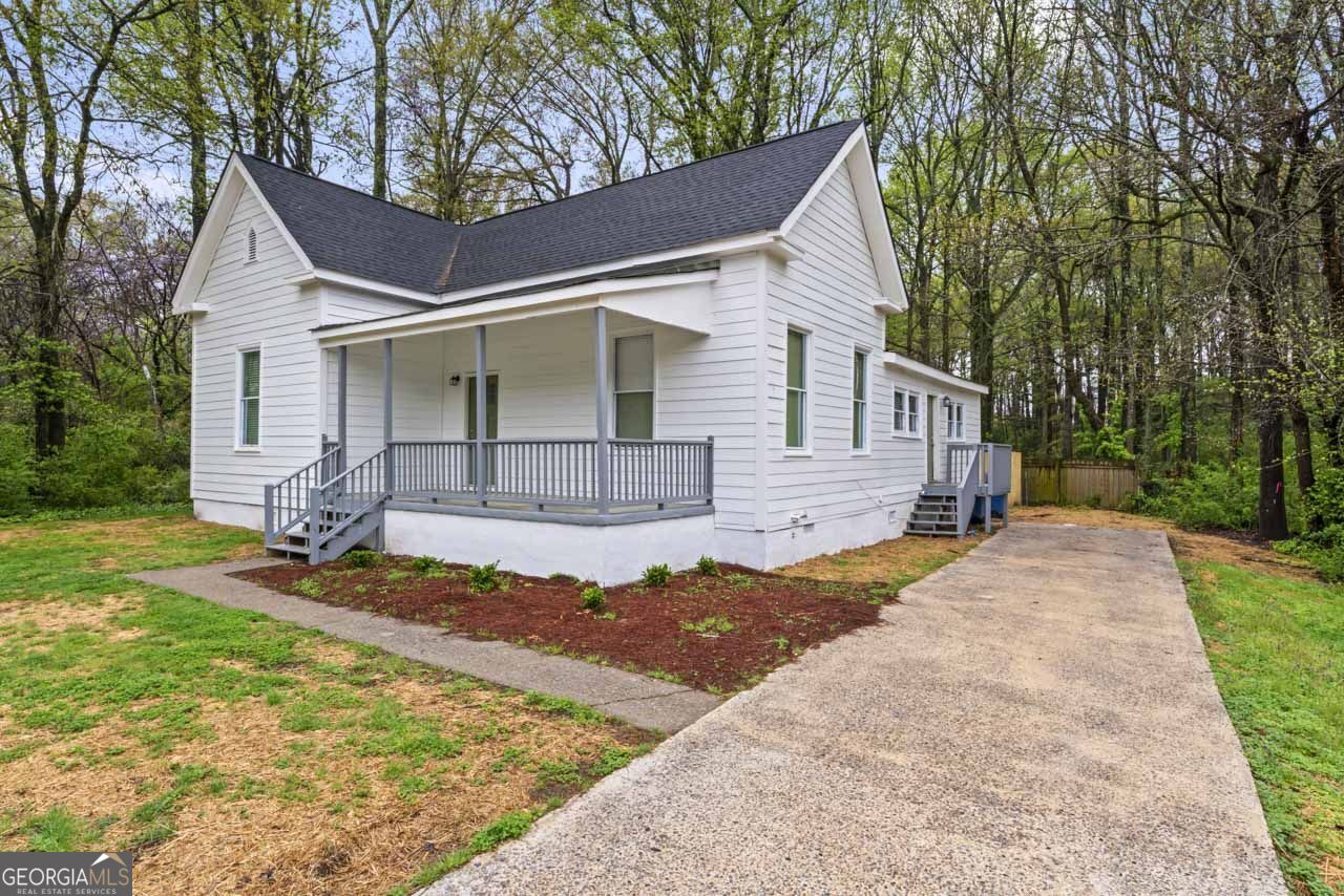 a view of outdoor space and yard