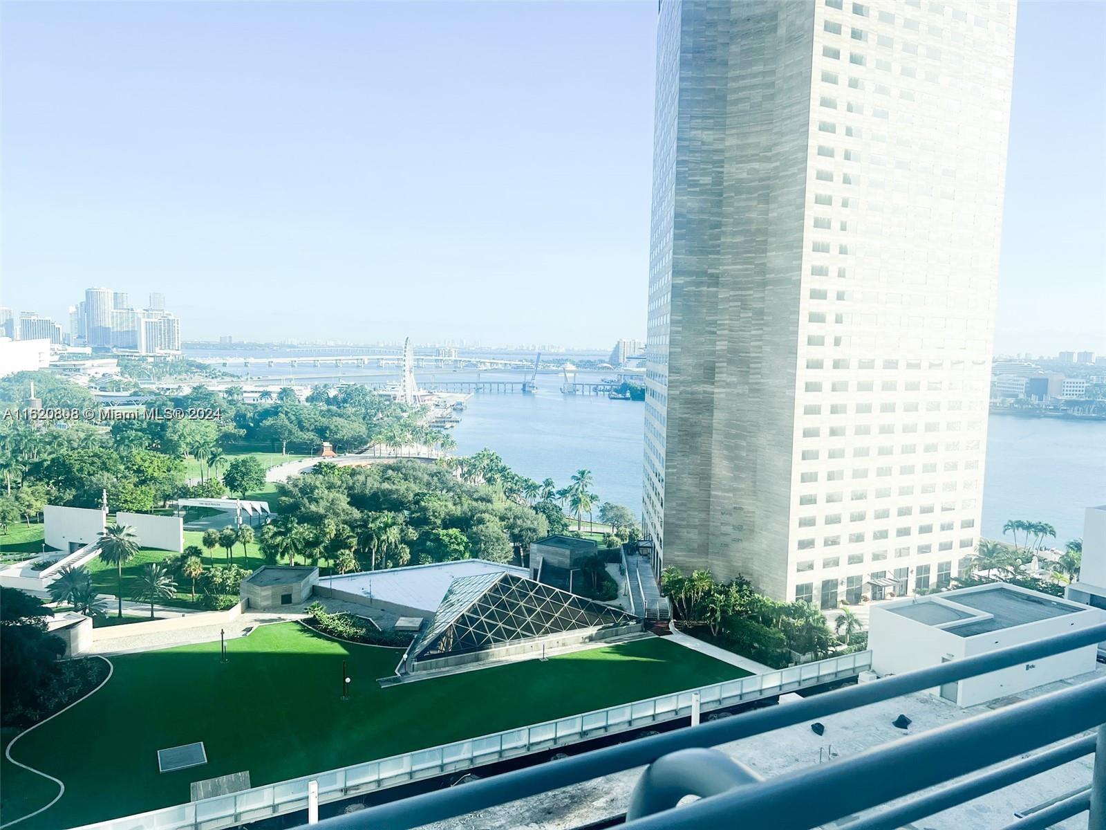 a view of a city from a terrace