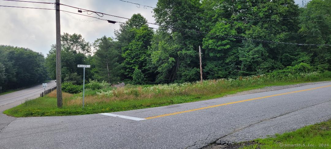 Road frontage boardering Rte. 118 and Wheeler Rd.