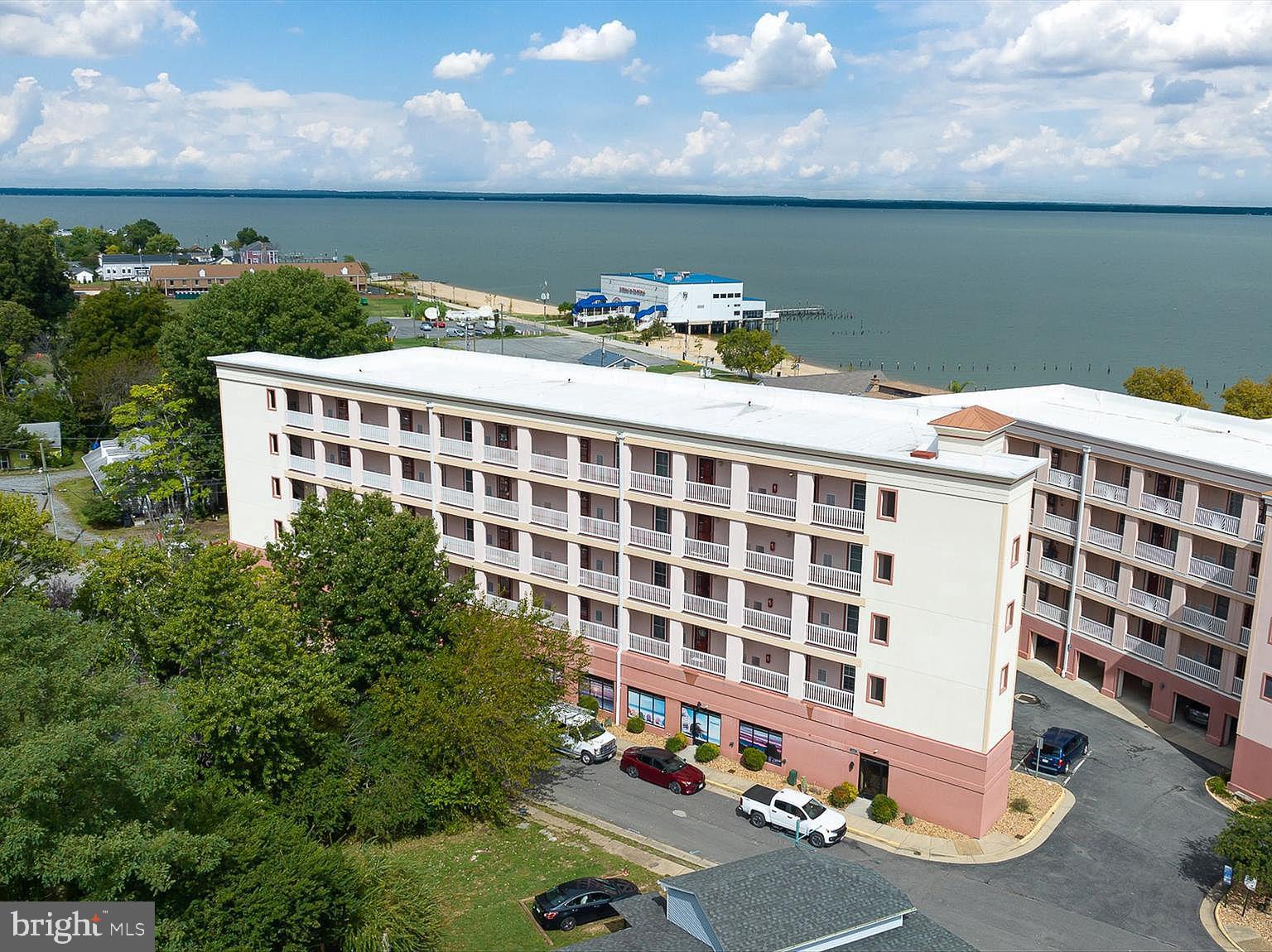 a view of a building with outdoor space