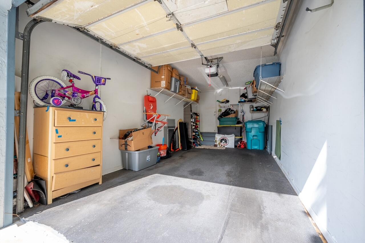 a view of storage and utility room