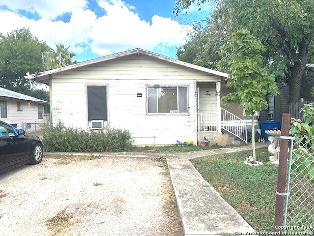 a front view of house with yard