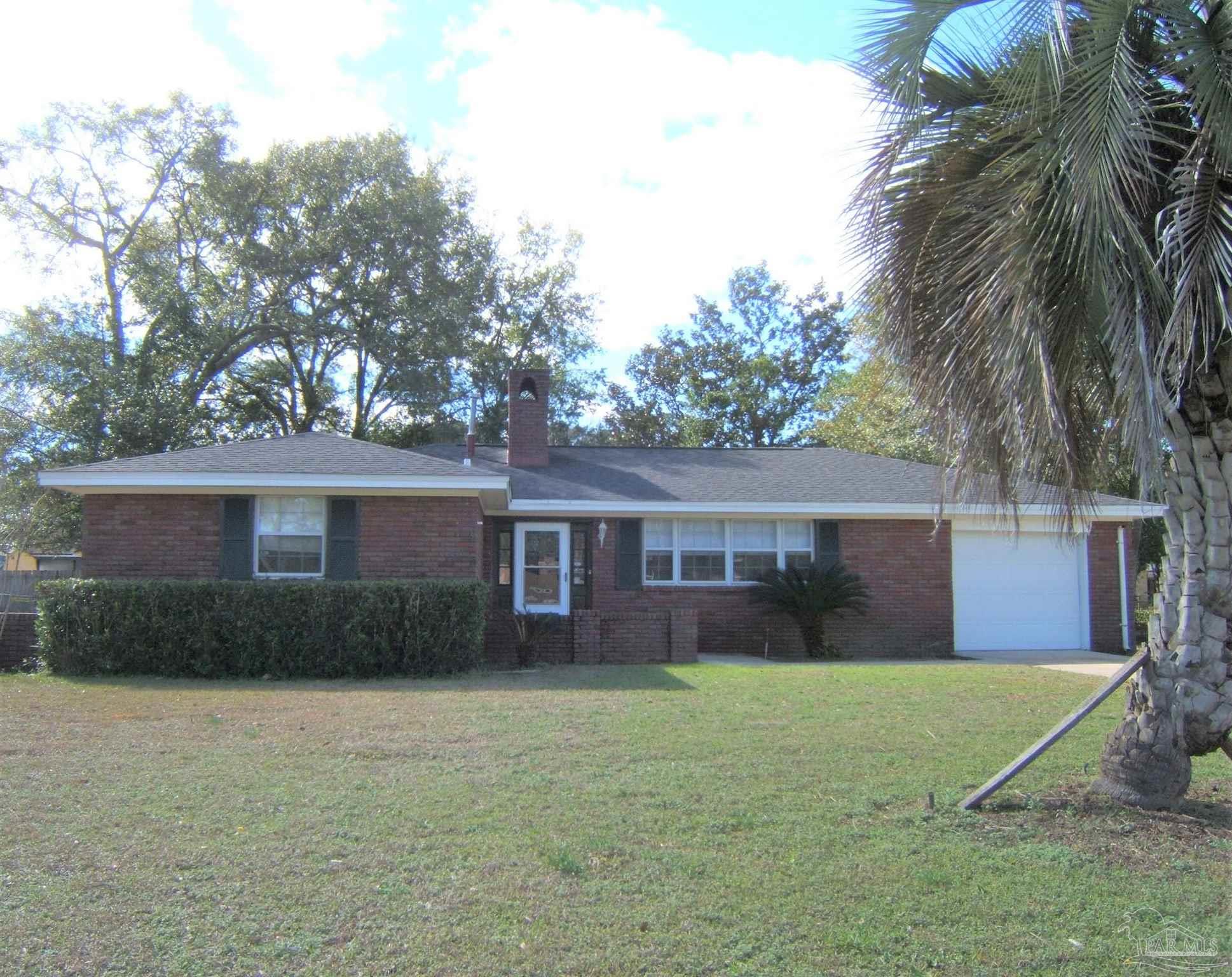 front view of house with a yard