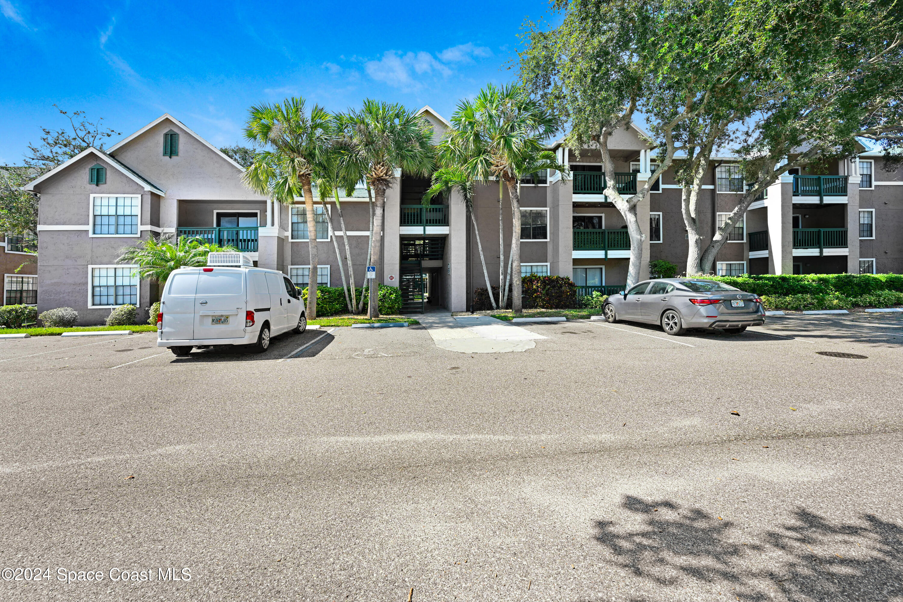 a car parked in front of a house