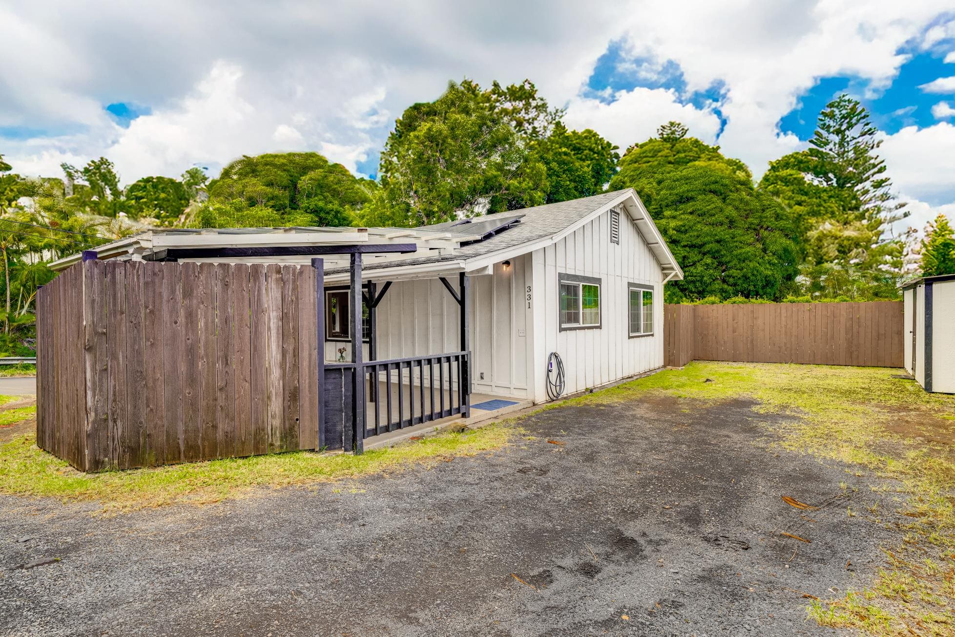 a view of outdoor space and yard