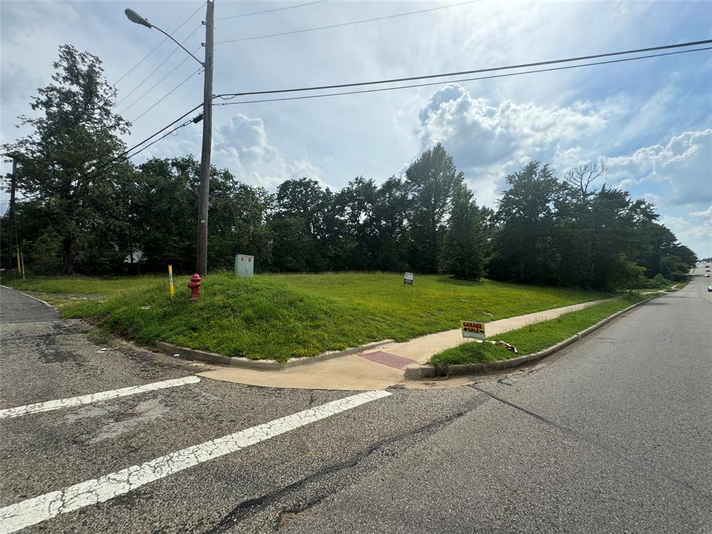 a view of a house with a yard and a street