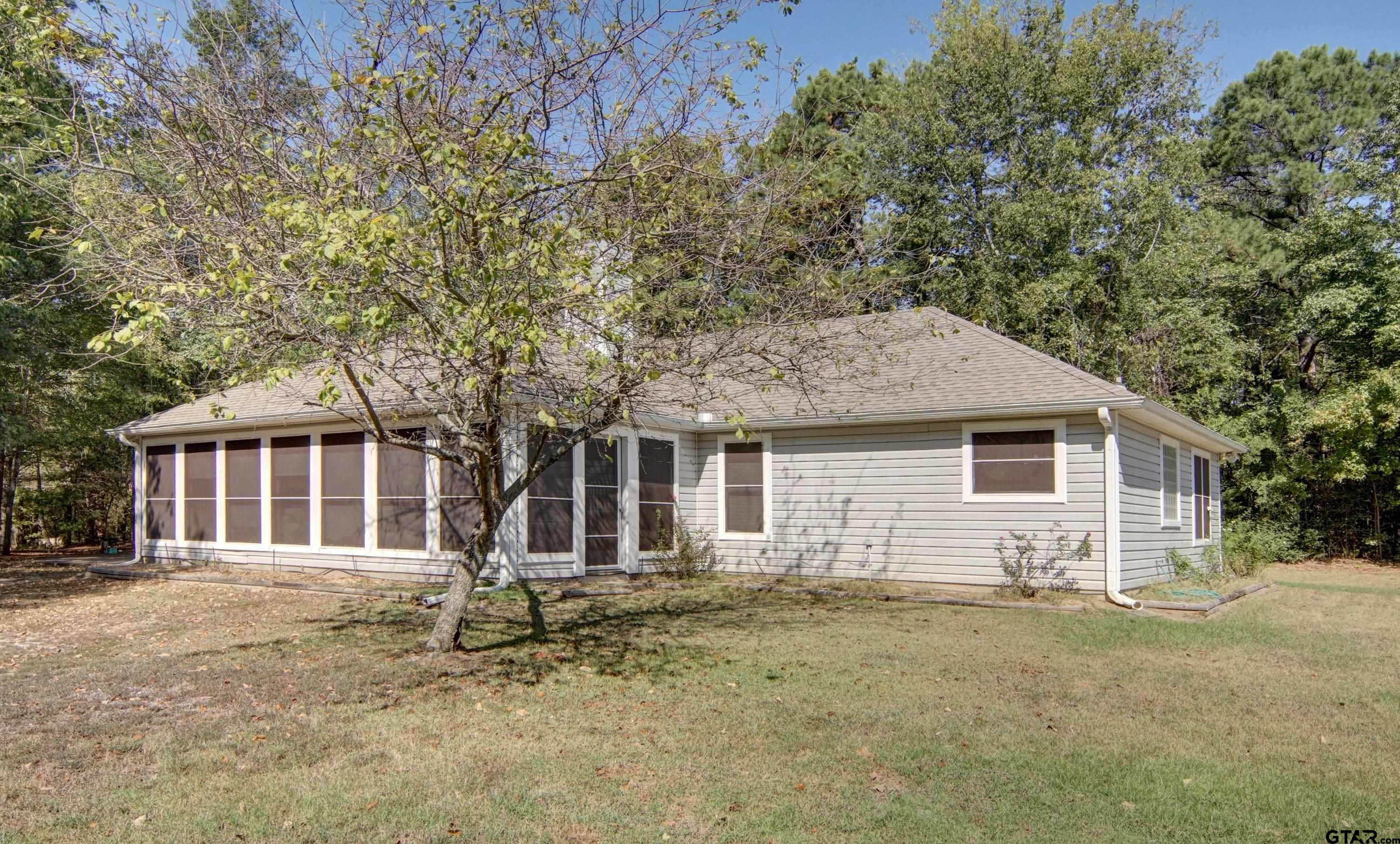 front view of house with a yard