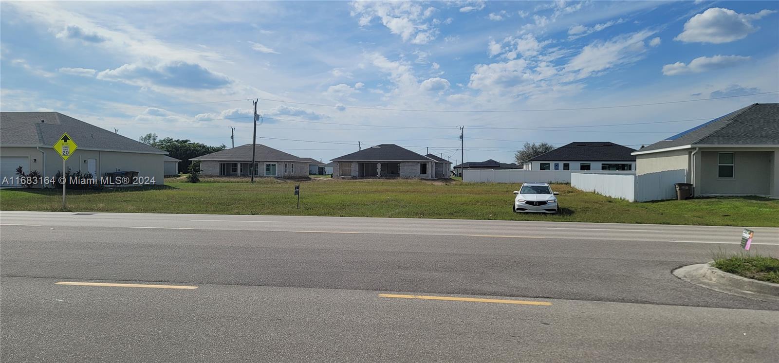 front view of house with a yard