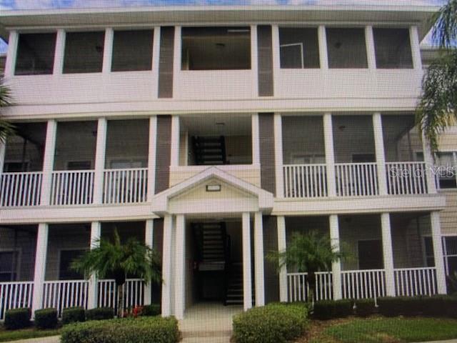 a view of a brick building with a window