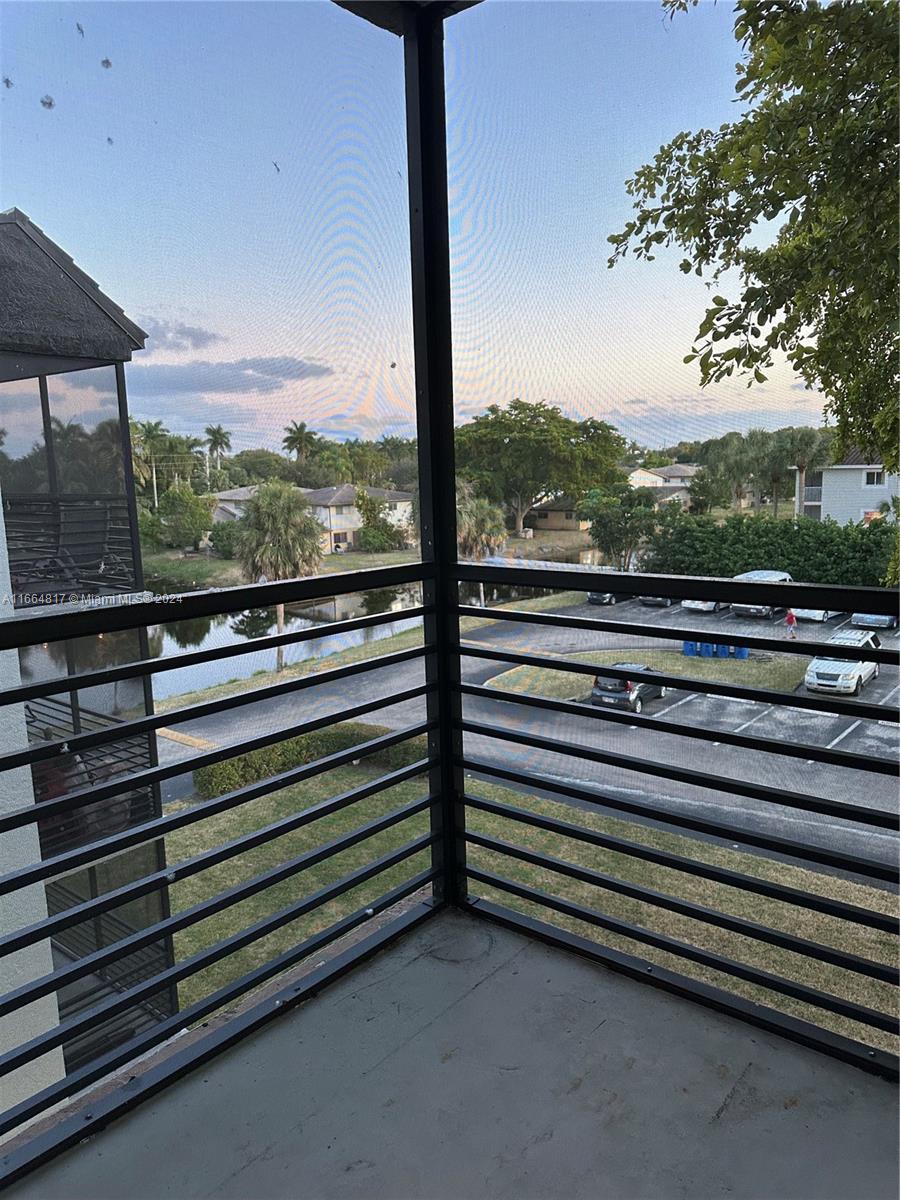 a view of a two chair in the balcony