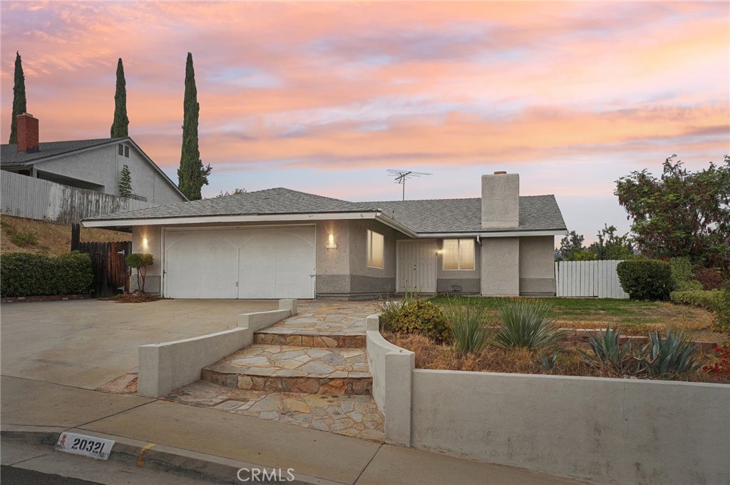 a view of a house with a outdoor space