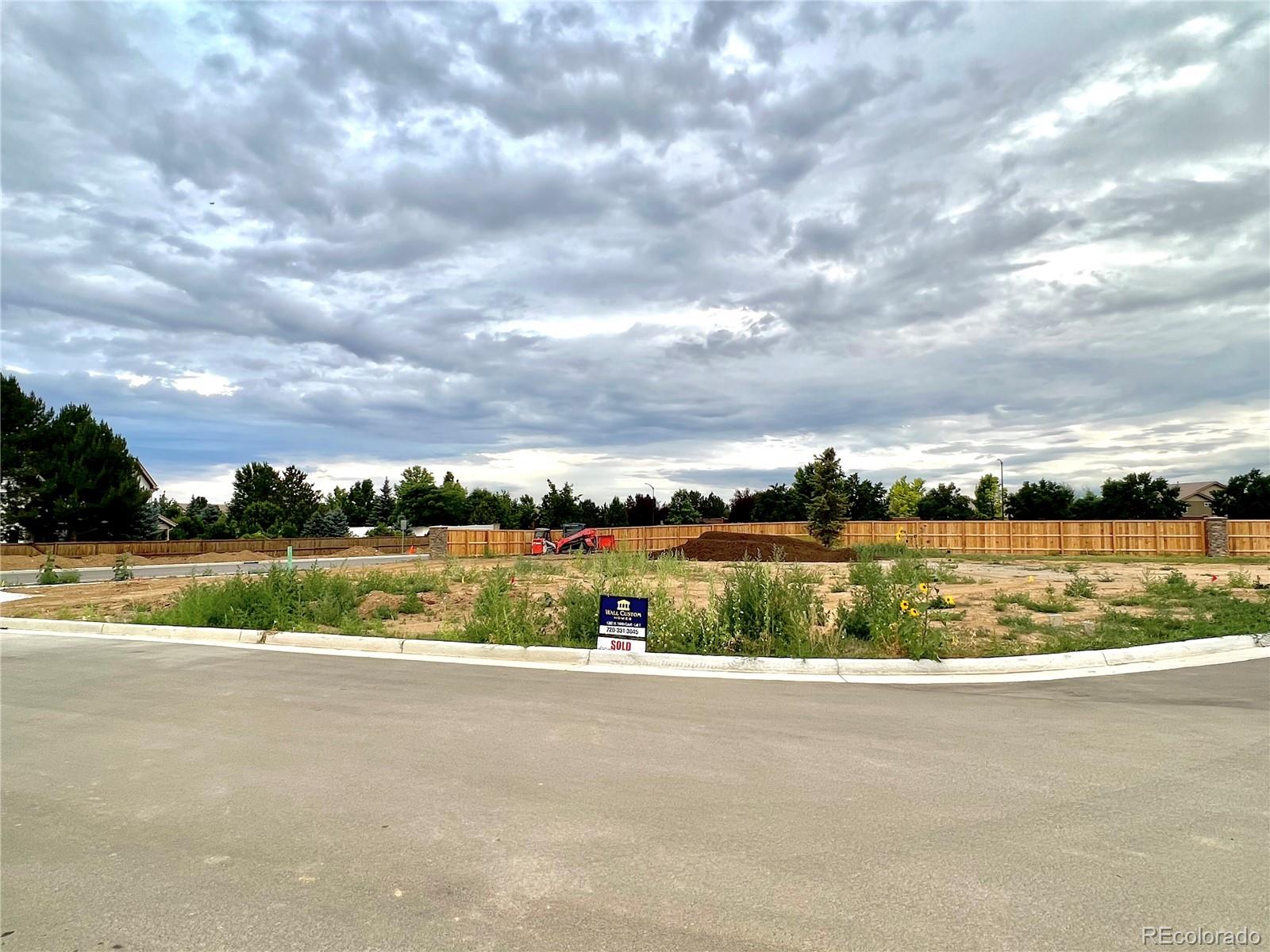 a view of a lake with a big yard