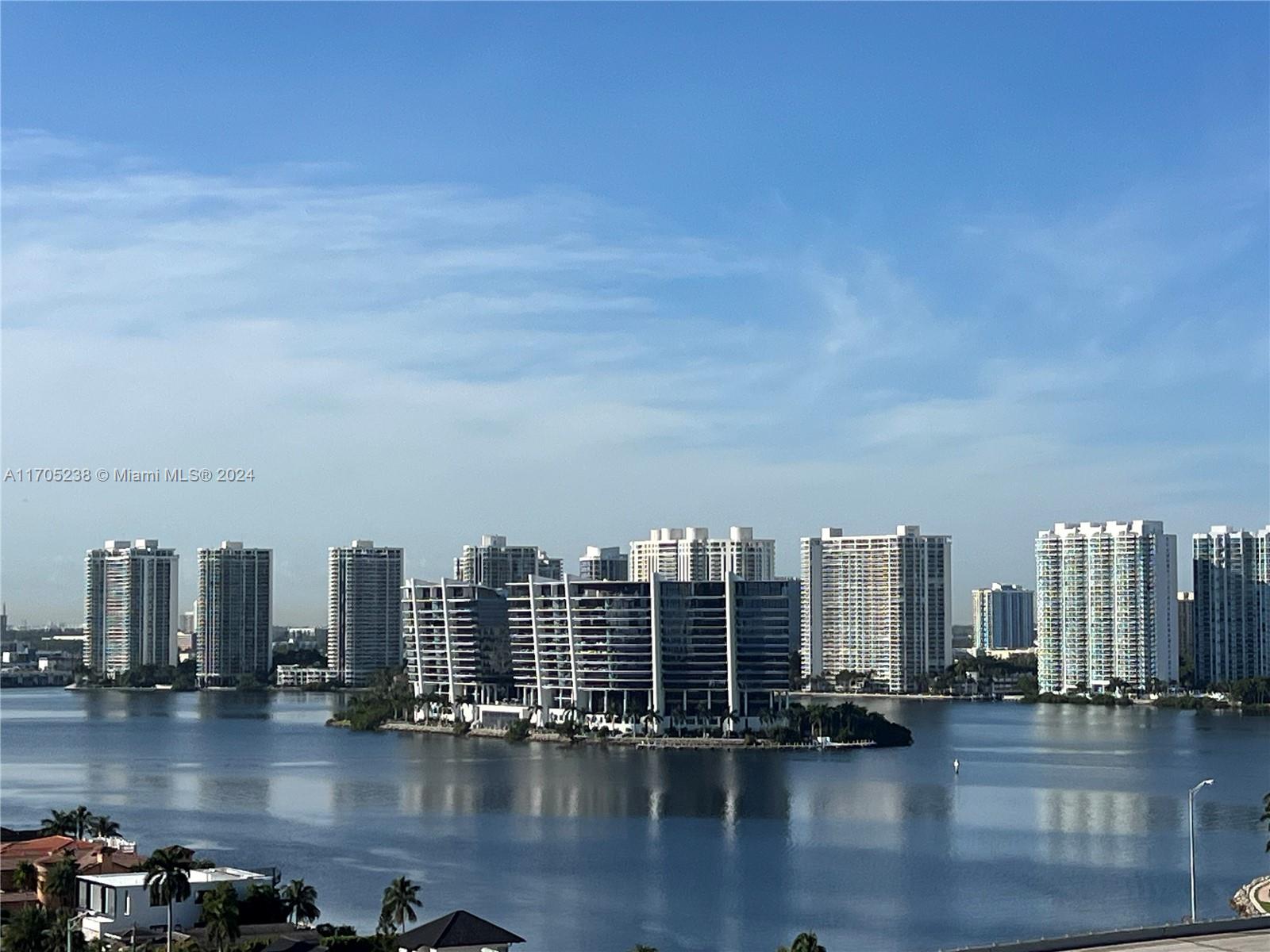 a view of ocean and city view