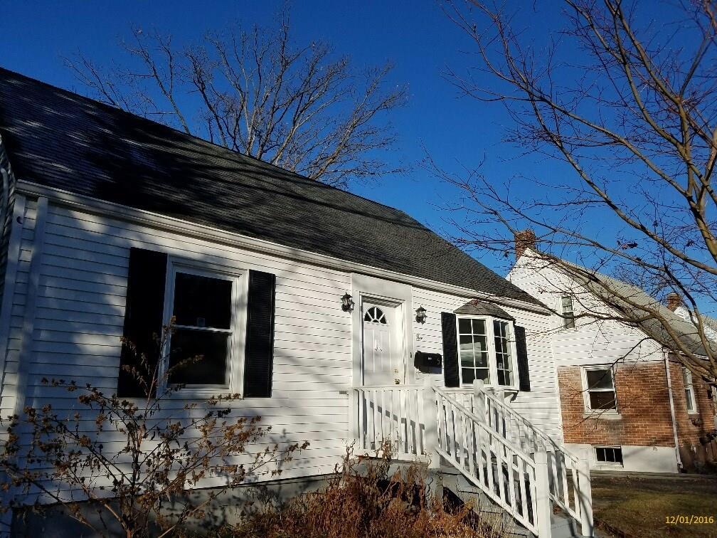 a view of a house with a window