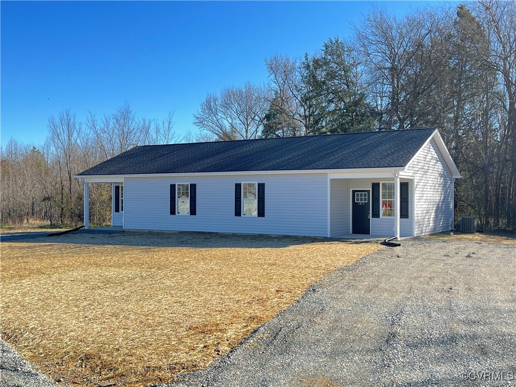 a front view of a house with yard