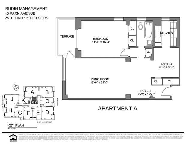 $5,550 | 40 Park Avenue, Unit 11A | Murray Hill