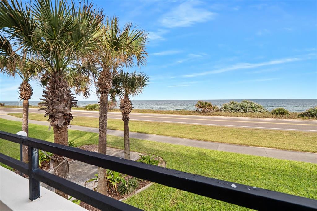 a view of ocean from a window