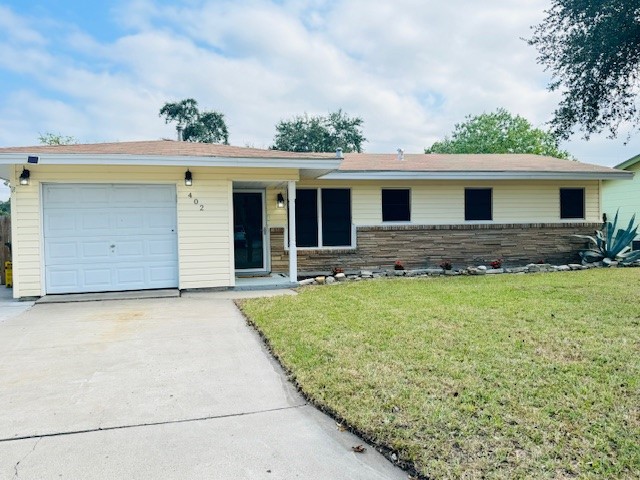 front view of house with a yard