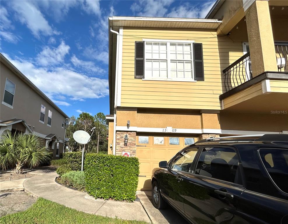 Entrance to the condominium