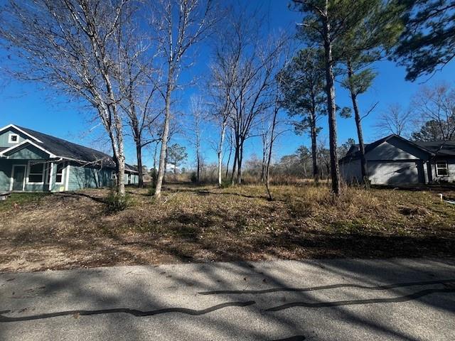 a view of house with trees in the background