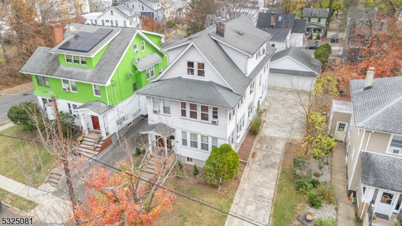 a aerial view of a house