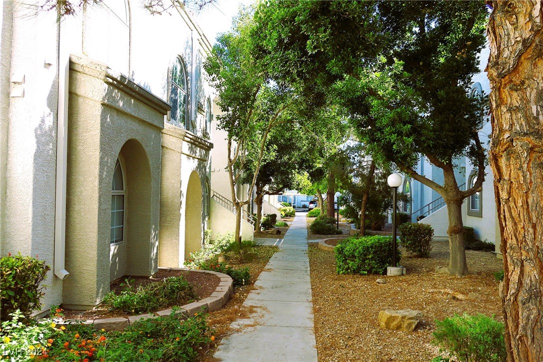 Courtyard entry