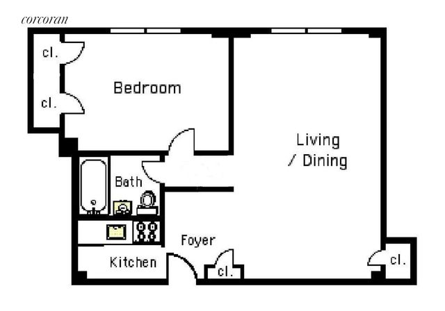 $475,000 | 225 Adams Street, Unit 5G | Downtown Brooklyn