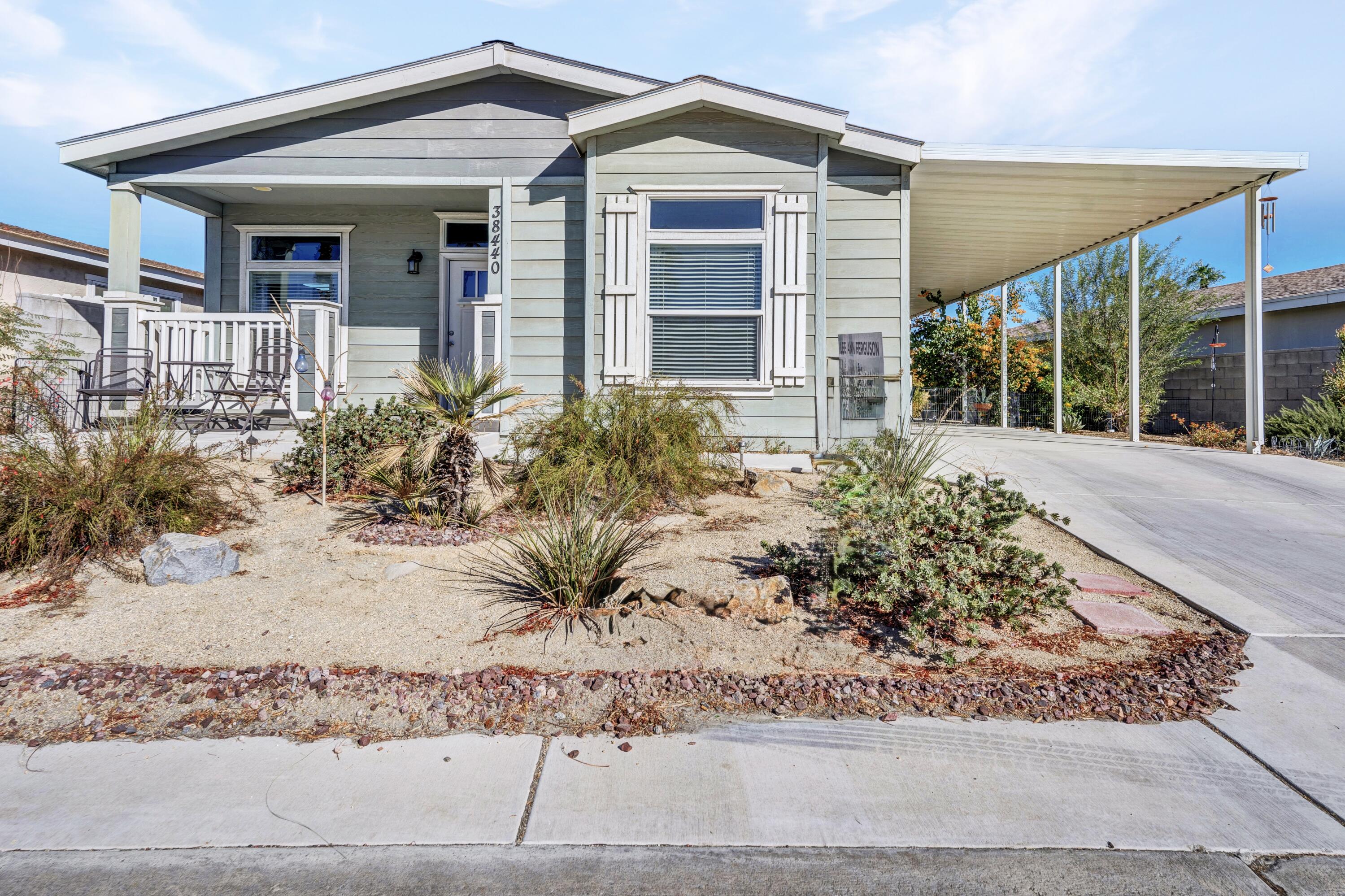 front view of a house