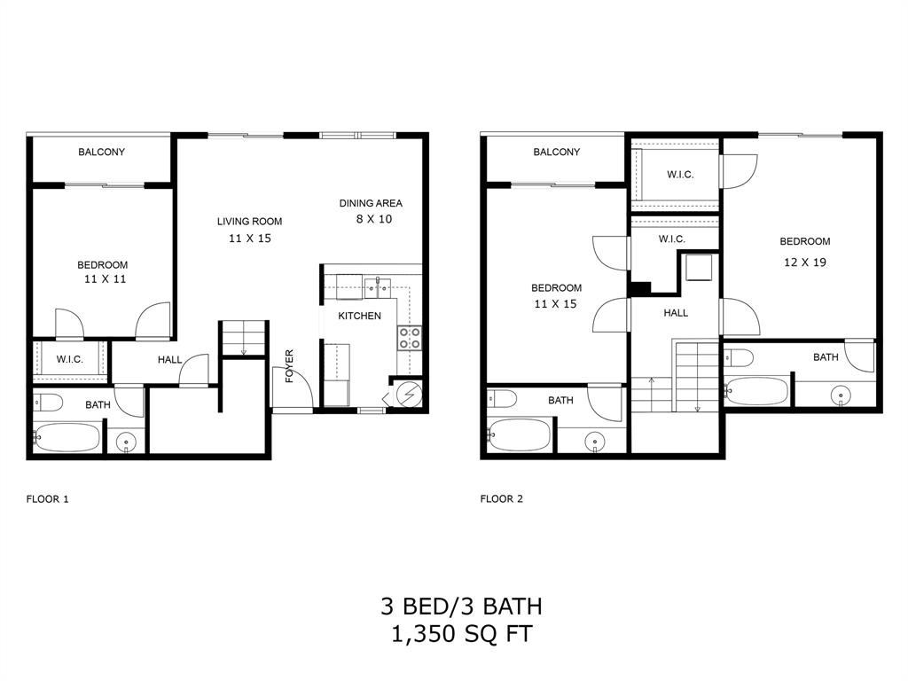 a picture of a floor plan