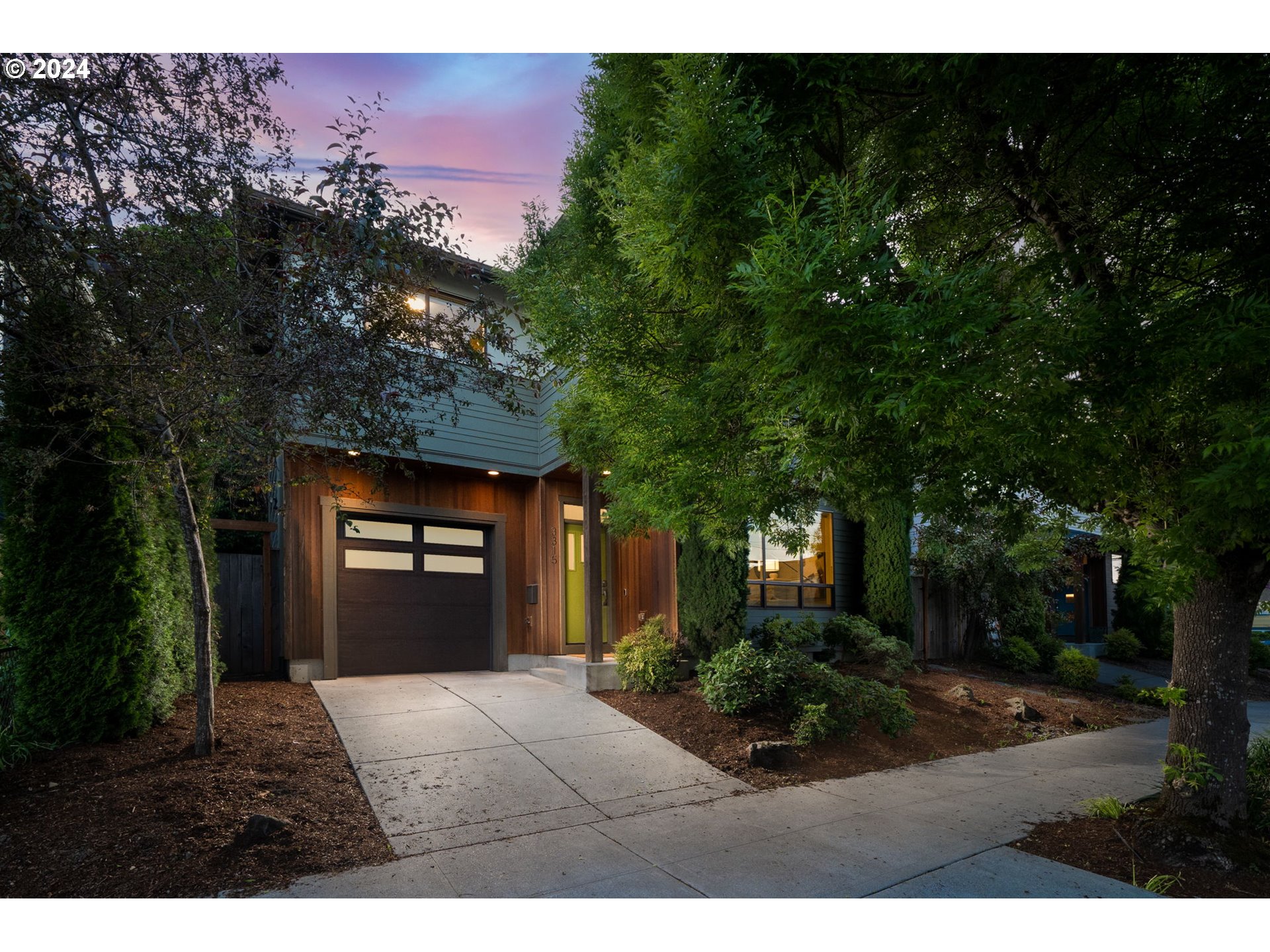 a view of outdoor space and yard