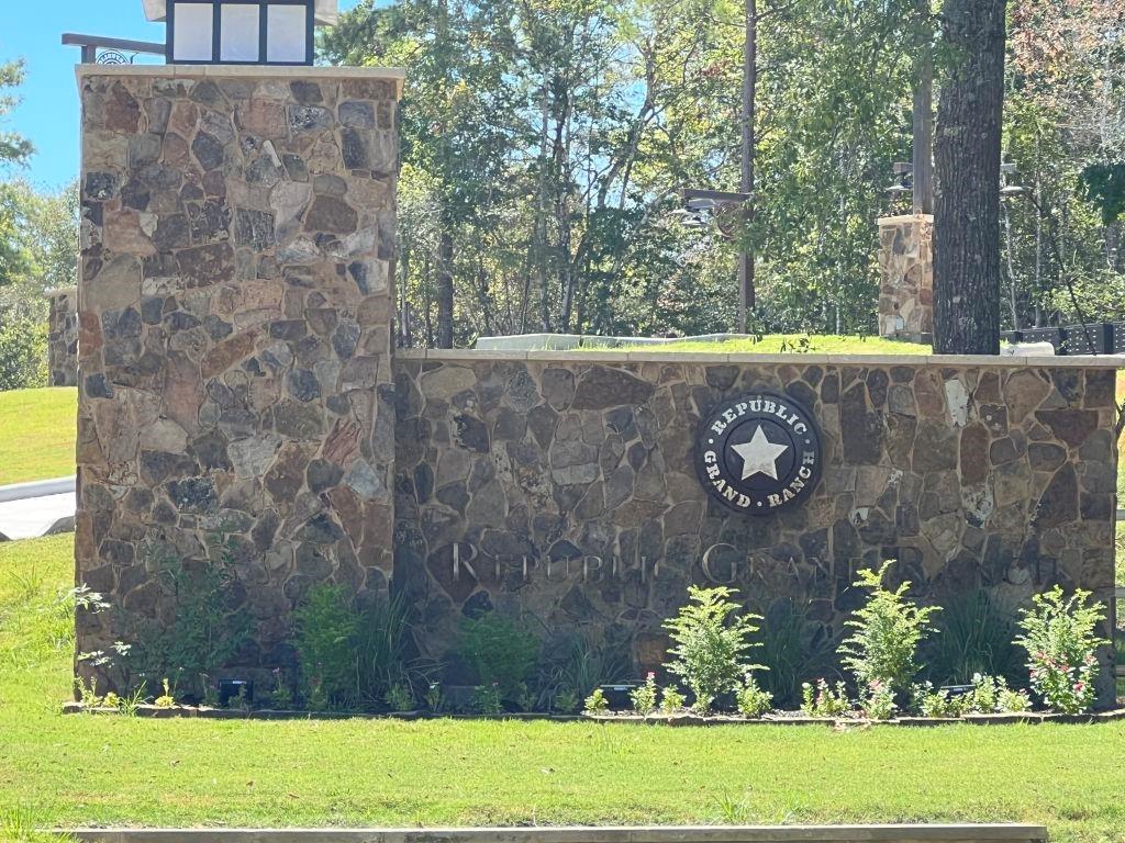 a view of a back yard