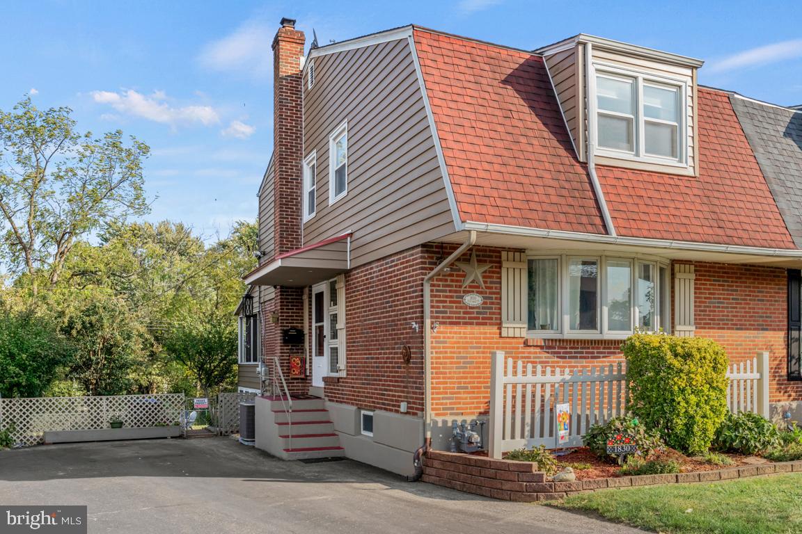 front view of a house