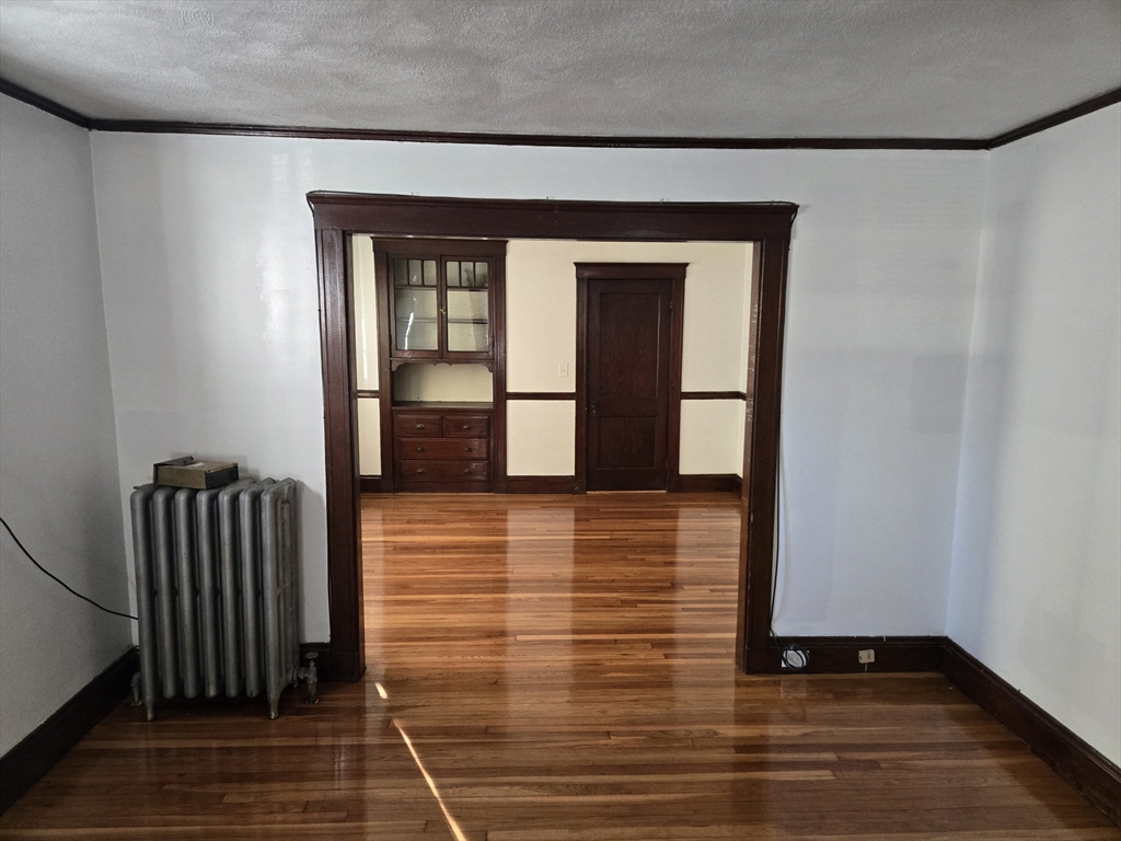 a view of front door of stairs