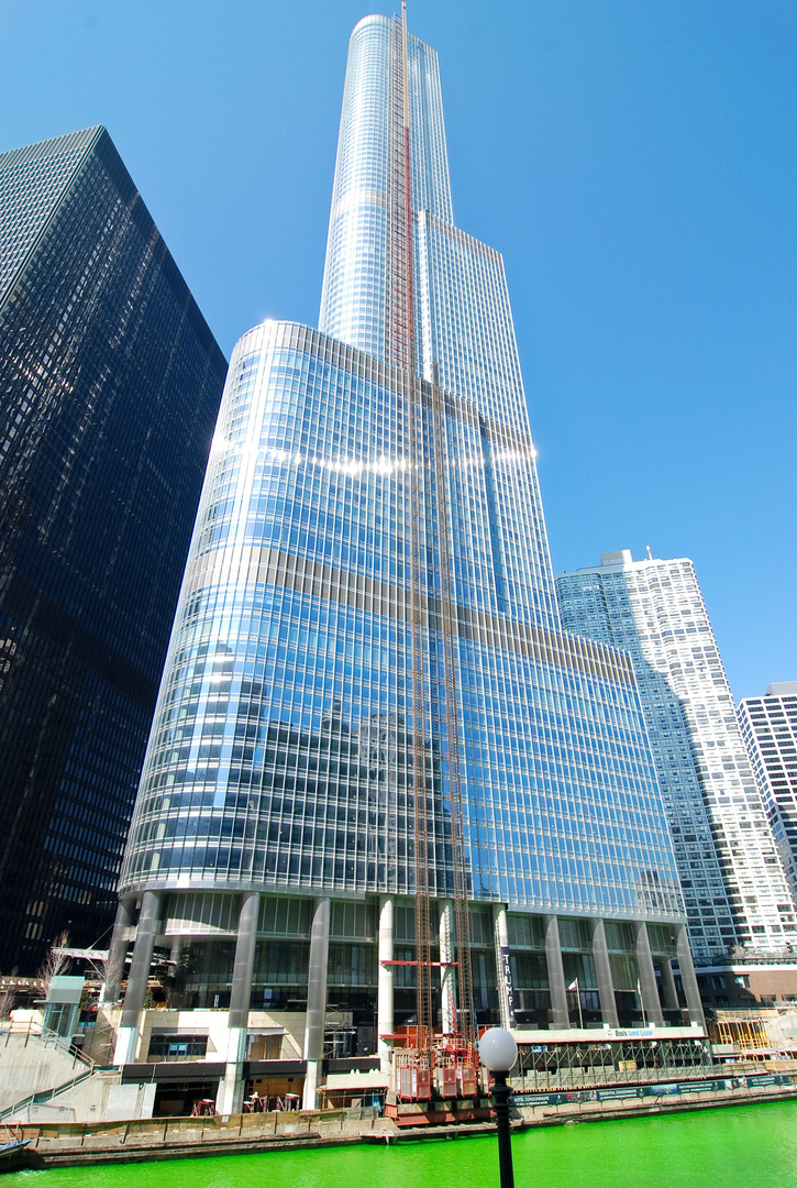 a front view of a building with street view