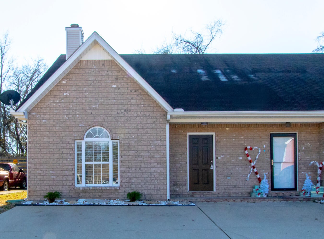 front view of a house