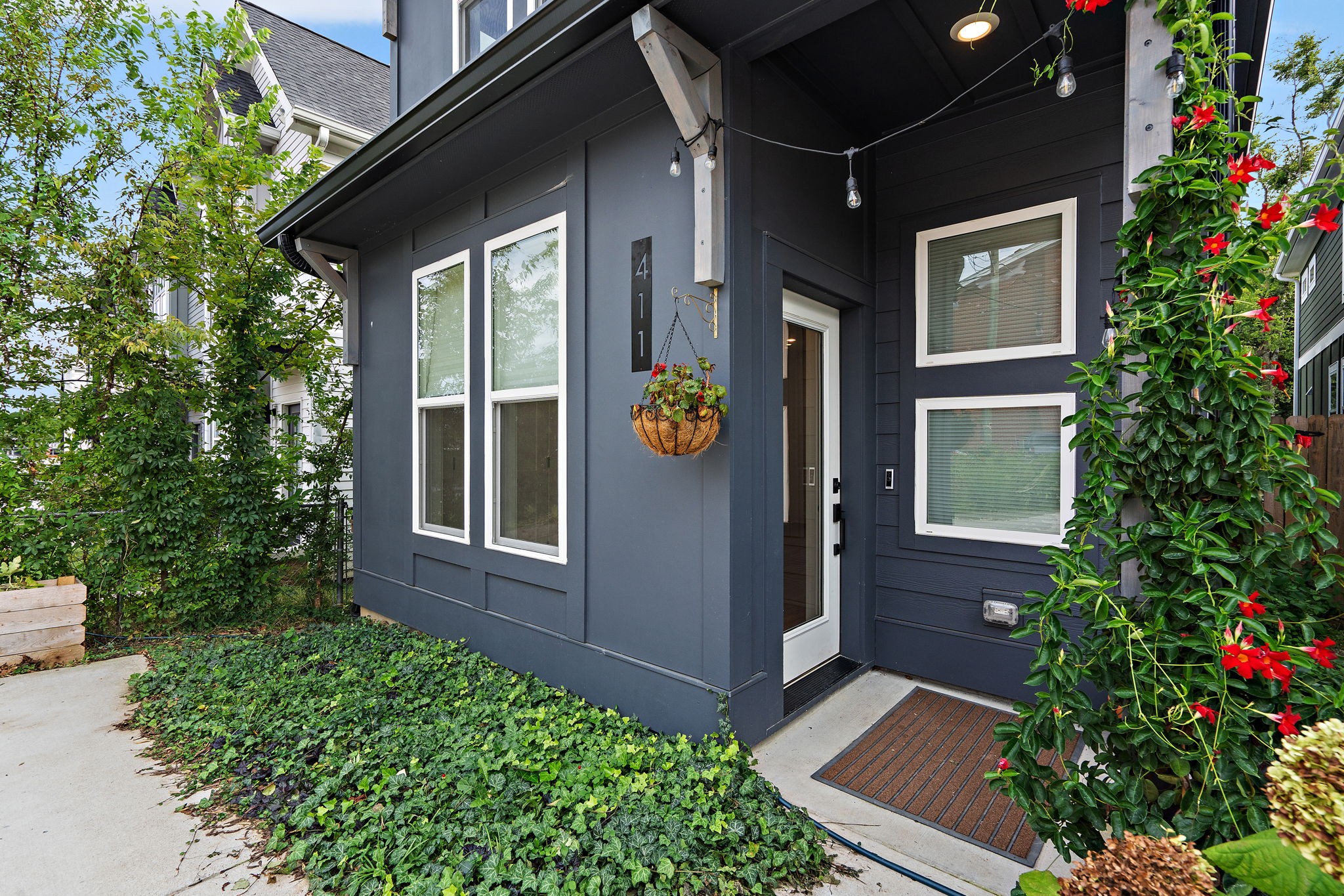 a view of outdoor space with porch