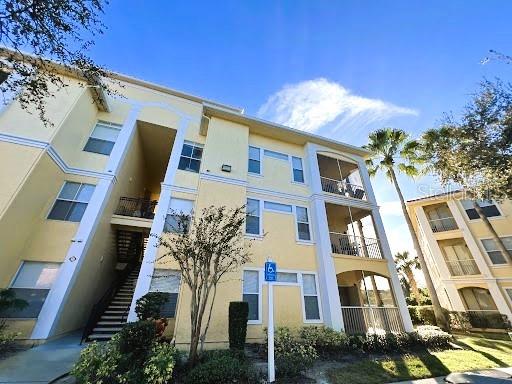 a front view of a multi story residential apartment building