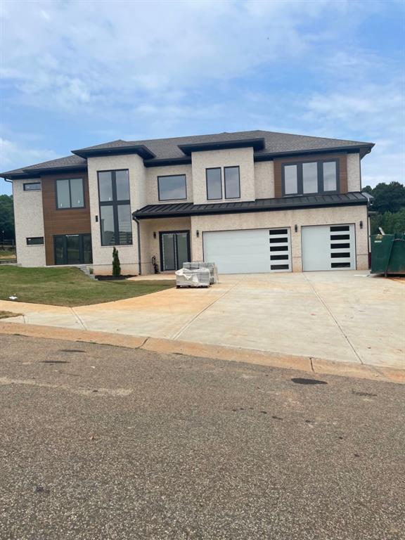 a view of a house with a patio