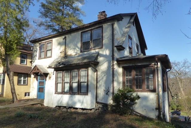 View of rear view of property