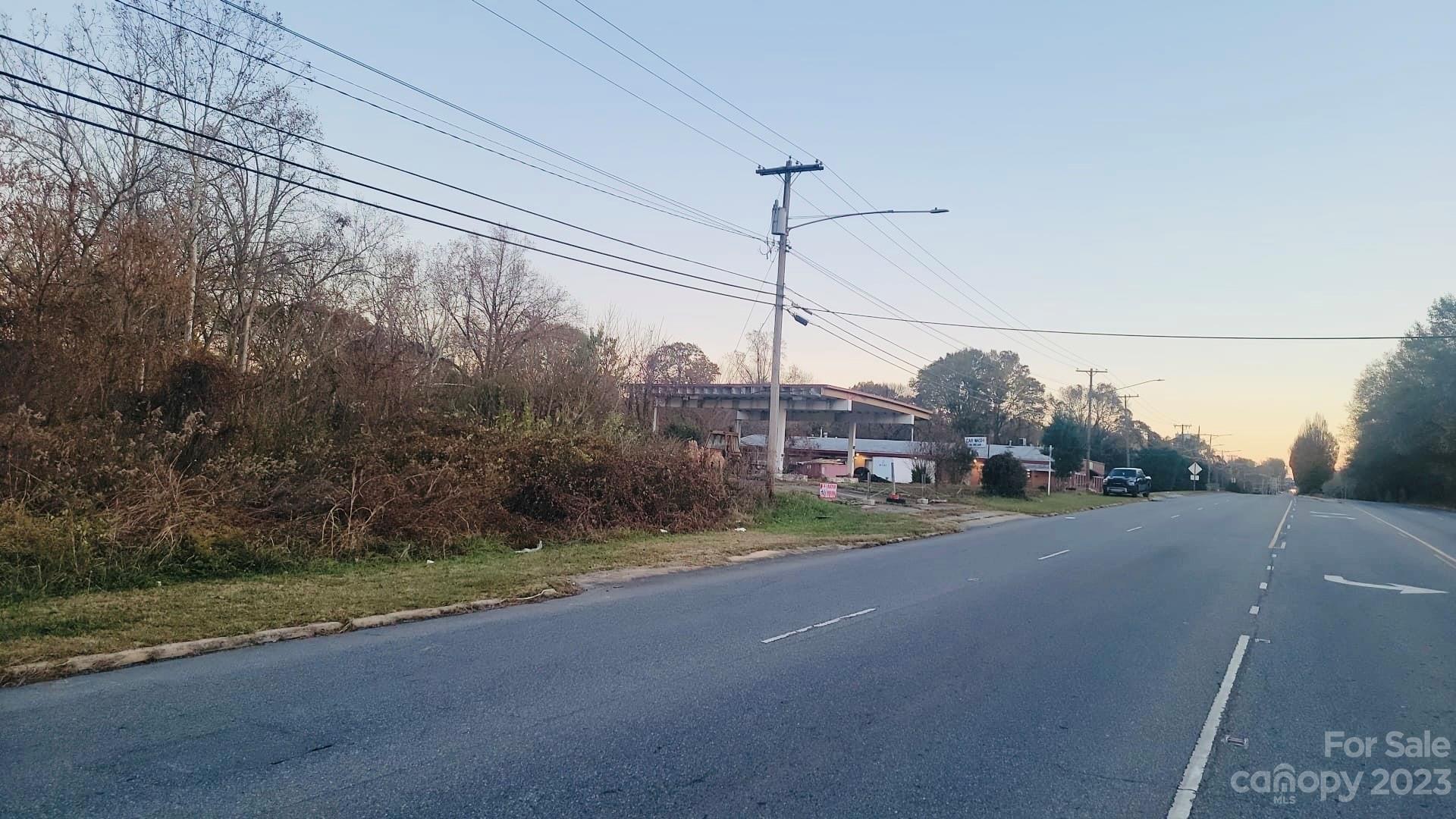 a view of a road with a street view