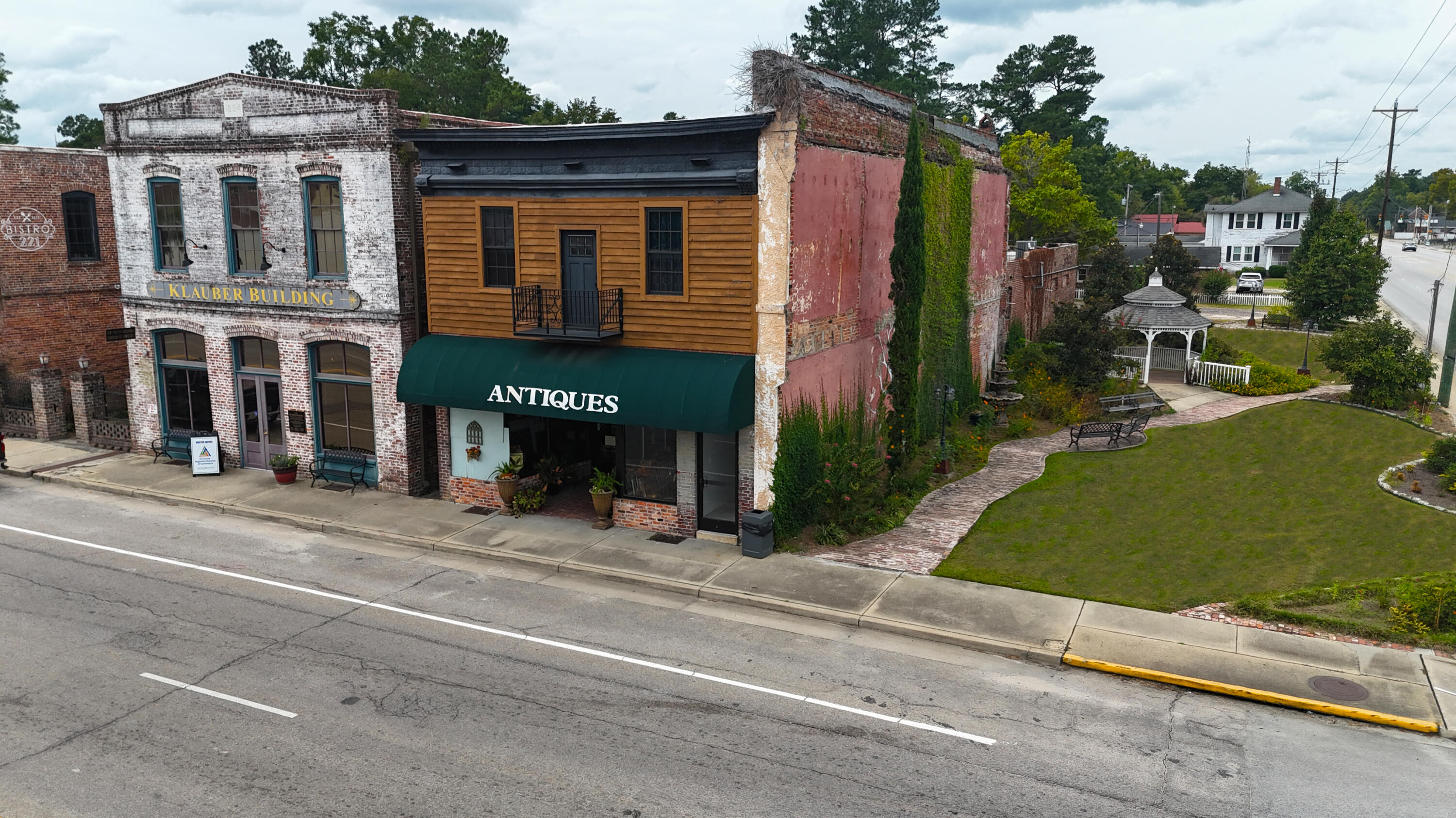 Front of Antique Store