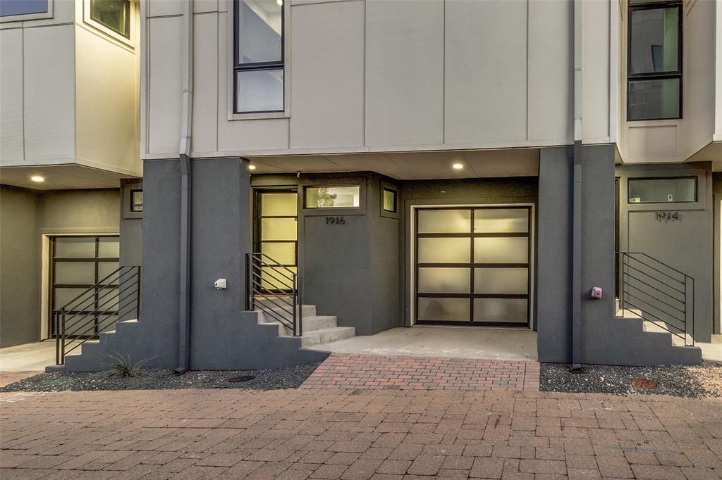 a view of a car garage