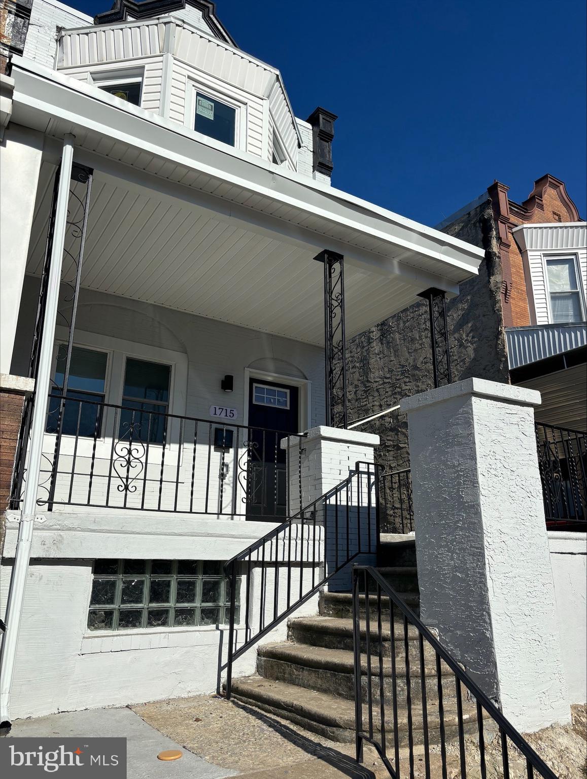 a view of a house with a deck