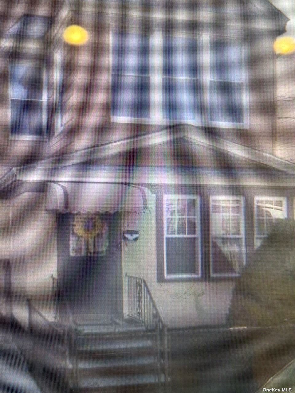 a view of front door of house