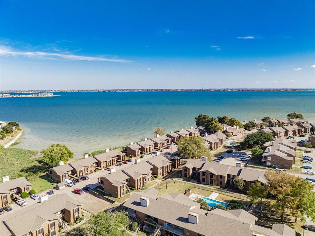 an aerial view of a ocean view