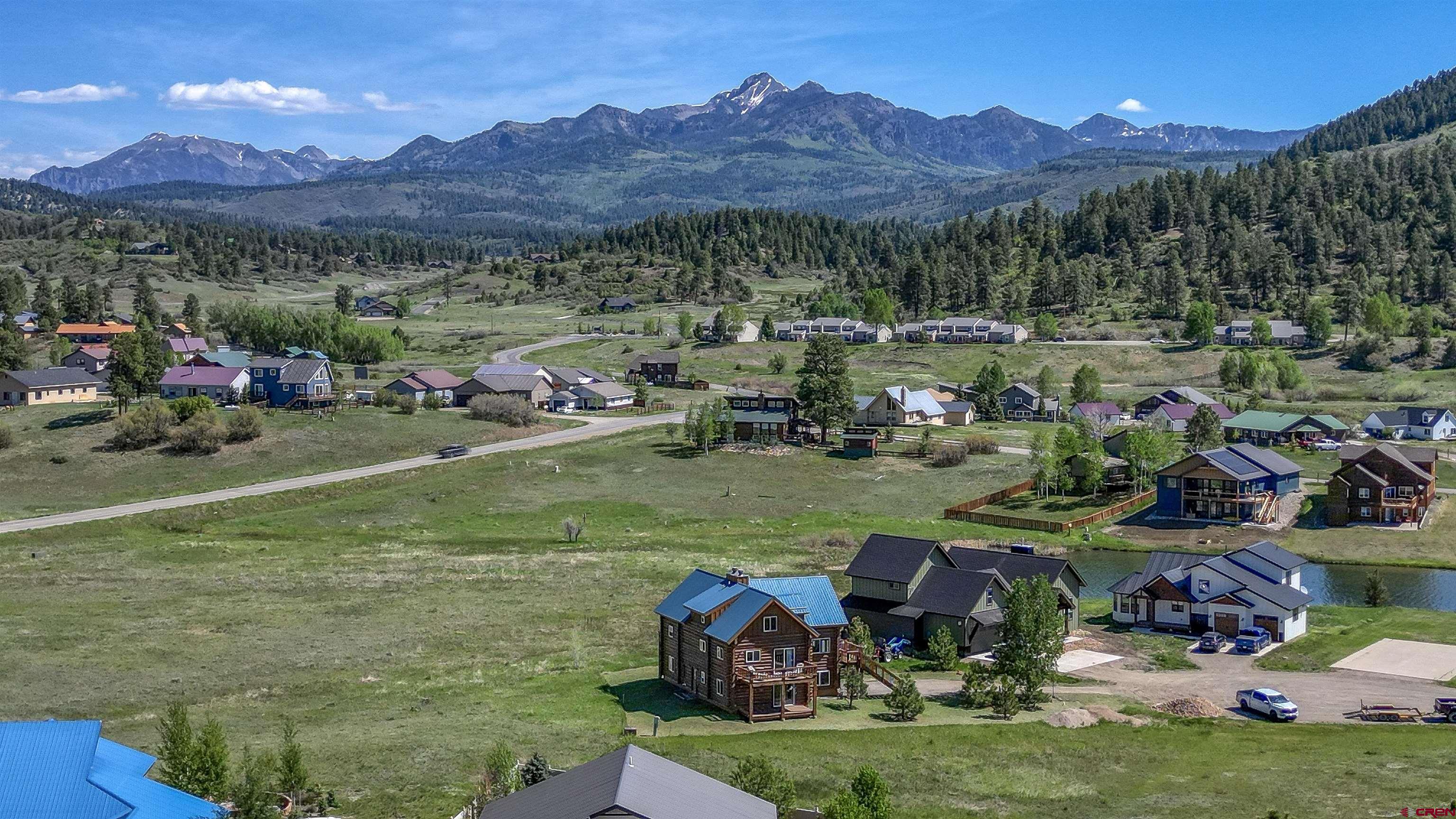 a view of outdoor space and mountain view